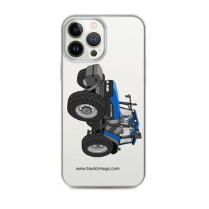 New Holland Clear Case for iPhone® iPhone 13 Pro Max New Holland TM 150 Super Steer | Clear Case for iPhone® Quality Farmers Merch