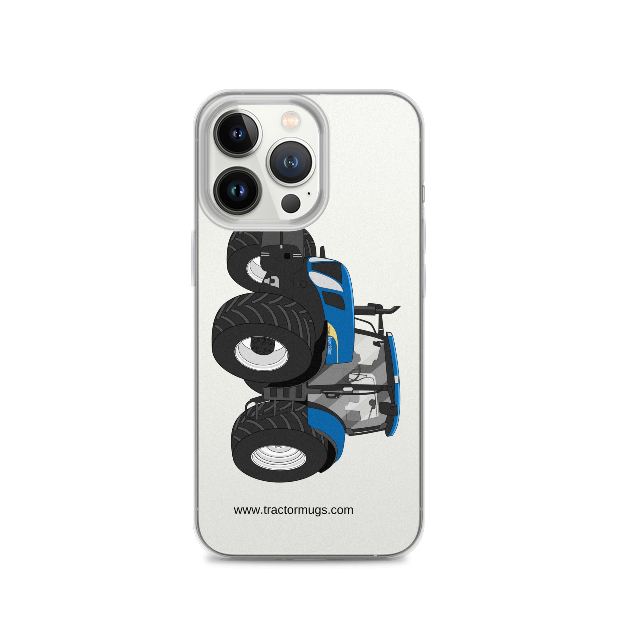 New Holland Clear Case for iPhone® iPhone 13 Pro New Holland The 7040-1 | Clear Case for iPhone® Quality Farmers Merch