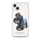 New Holland Clear Case for iPhone® iPhone 14 Plus New Holland TM 150 Super Steer | Clear Case for iPhone® Quality Farmers Merch