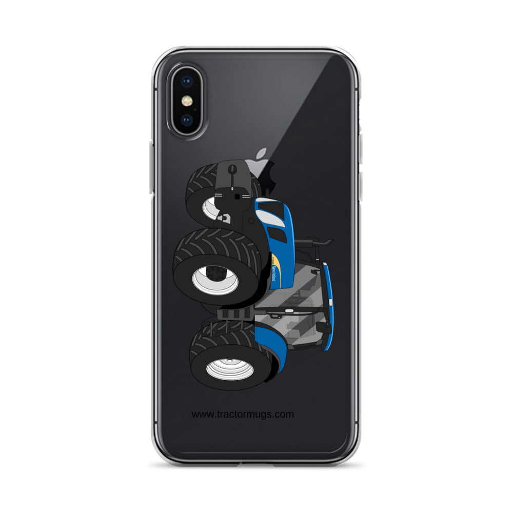 New Holland Clear Case for iPhone® iPhone X/XS New Holland The 7040-1 | Clear Case for iPhone® Quality Farmers Merch