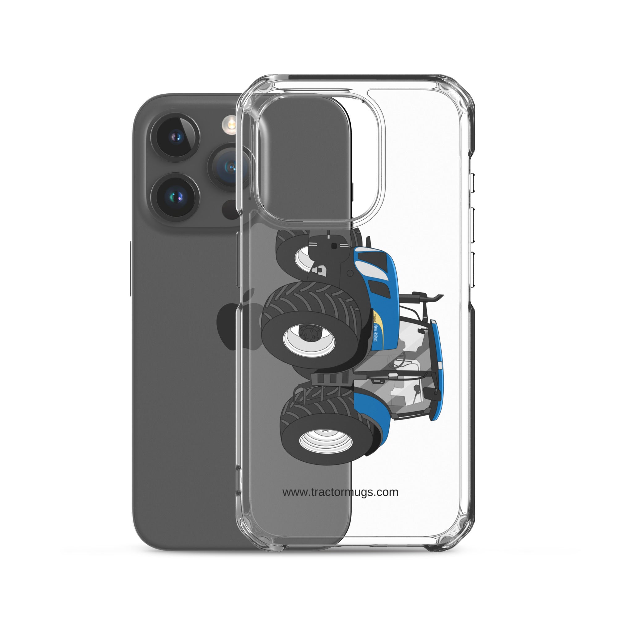 New Holland Clear Case for iPhone® New Holland The 7040-1 | Clear Case for iPhone® Quality Farmers Merch