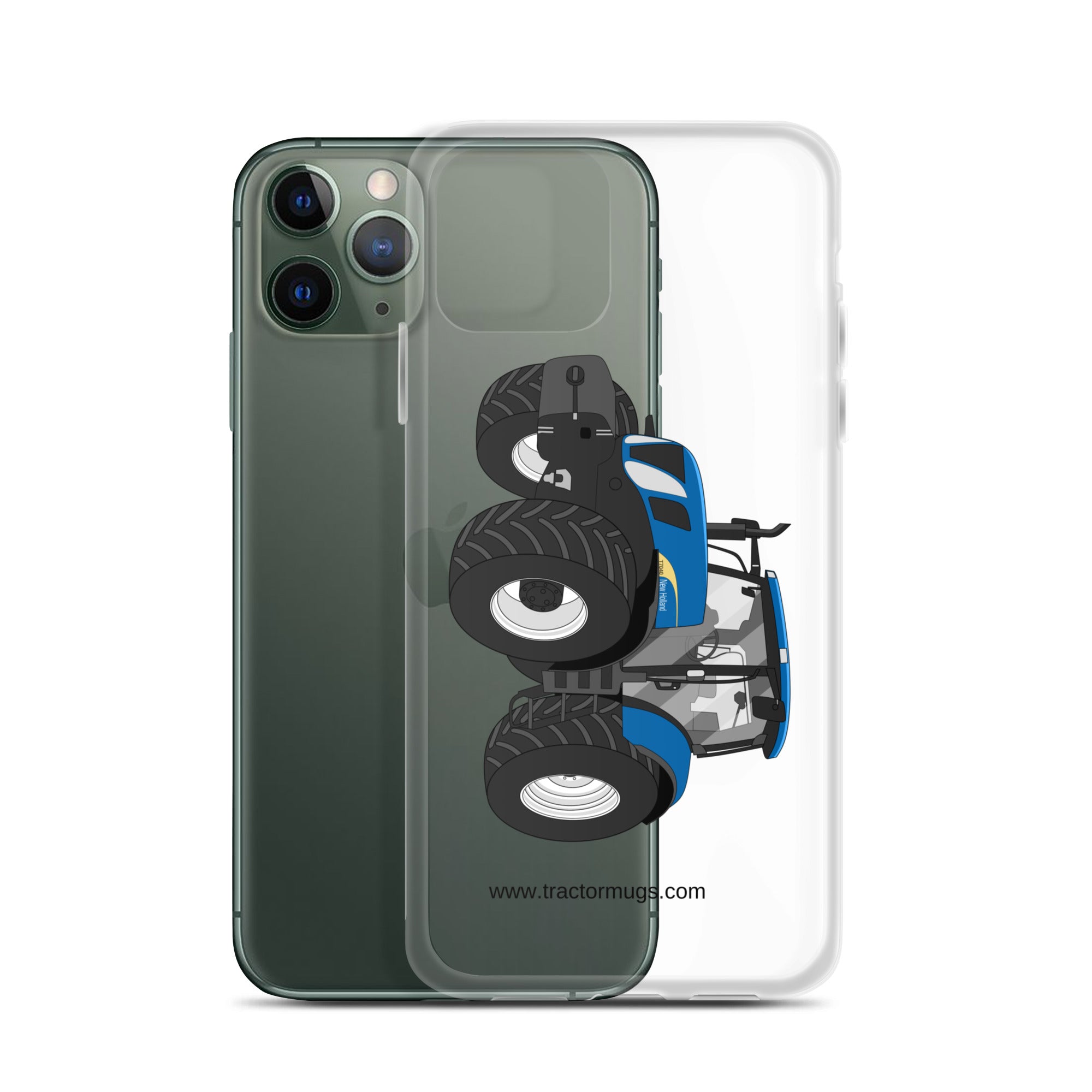 New Holland Clear Case for iPhone® New Holland The 7040-1 | Clear Case for iPhone® Quality Farmers Merch