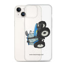 New Holland Clear Case for iPhone® New Holland TM 140 | Clear Case for iPhone® Quality Farmers Merch