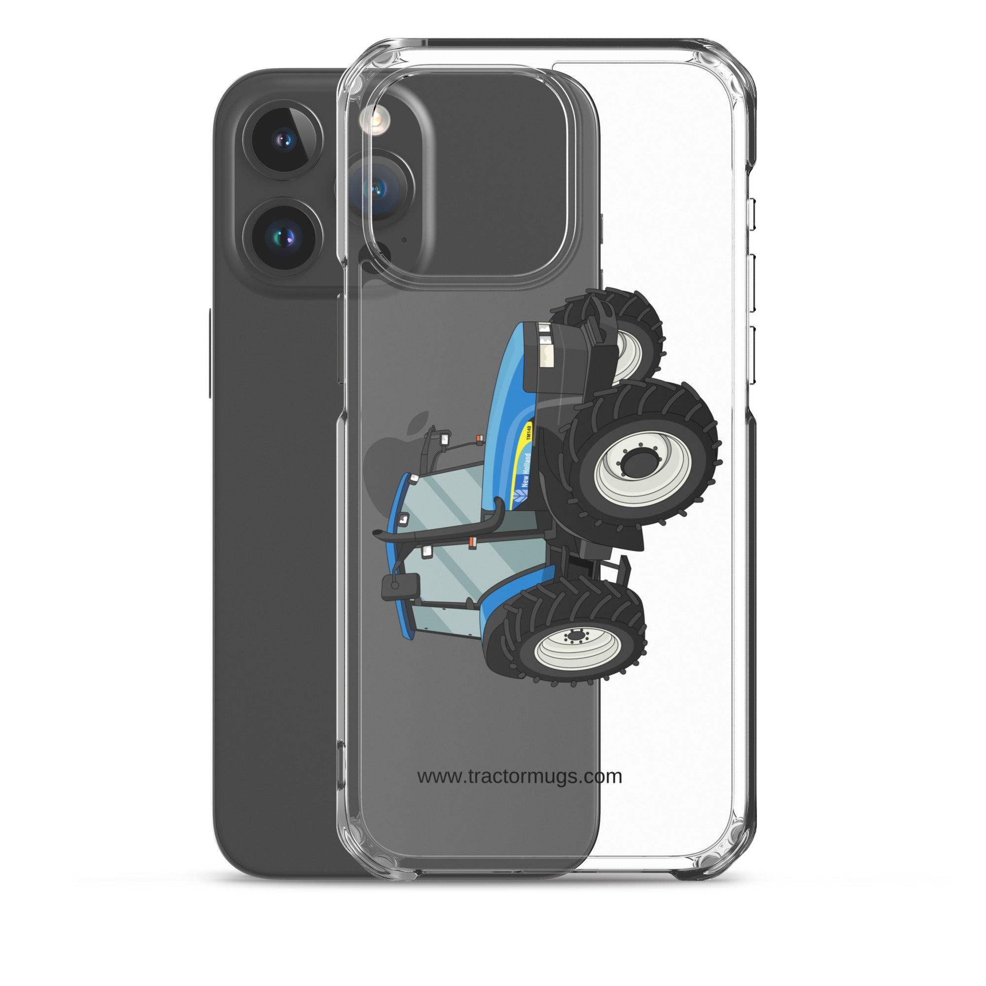 New Holland Clear Case for iPhone® New Holland TM 140 | Clear Case for iPhone® Quality Farmers Merch