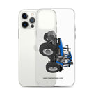 New Holland Clear Case for iPhone® New Holland TM 150 Super Steer | Clear Case for iPhone® Quality Farmers Merch
