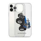New Holland Clear Case for iPhone® New Holland TM 150 Super Steer | Clear Case for iPhone® Quality Farmers Merch