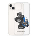 New Holland Clear Case for iPhone® New Holland TM 150 Super Steer | Clear Case for iPhone® Quality Farmers Merch