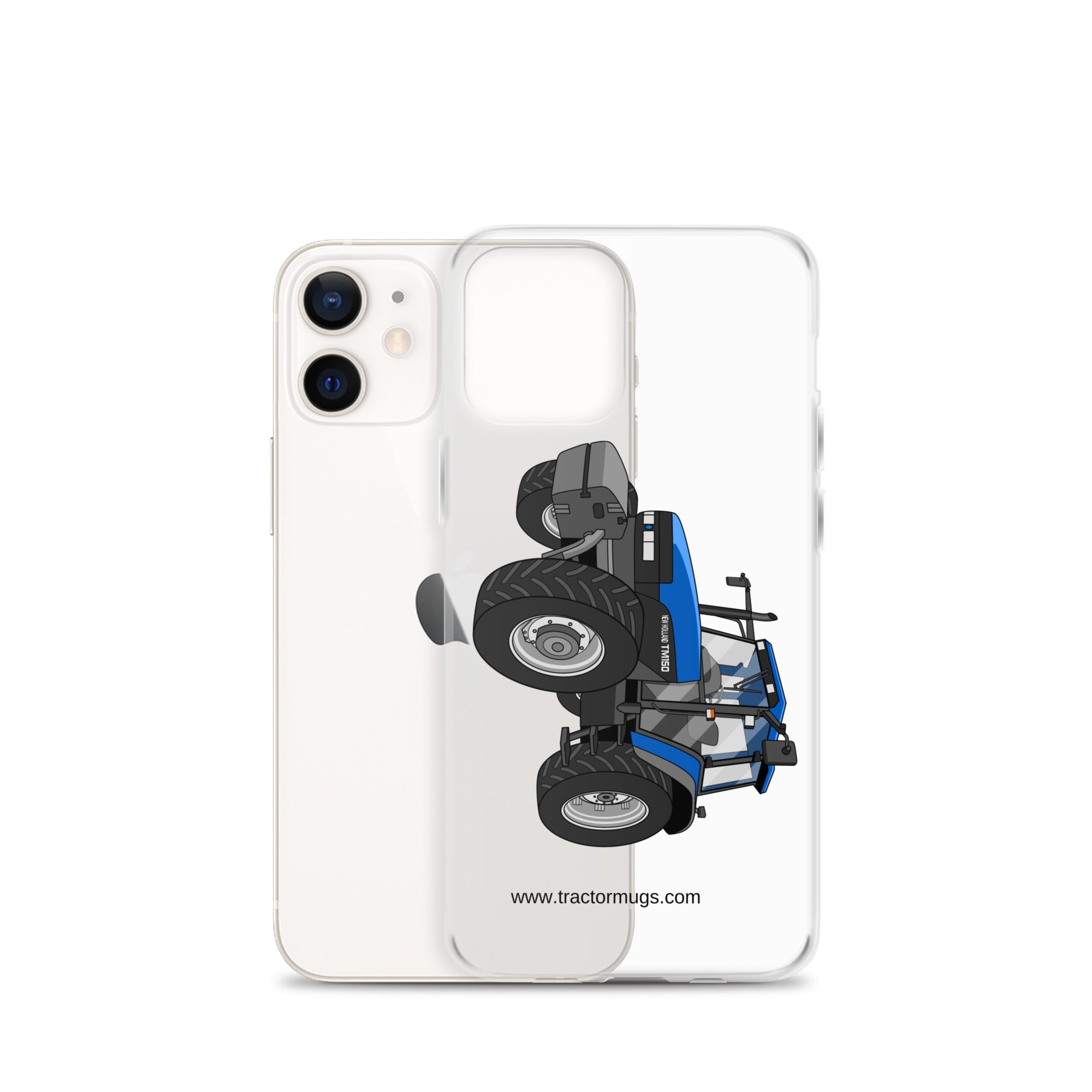 New Holland Clear Case for iPhone® New Holland TM 150 Super Steer | Clear Case for iPhone® Quality Farmers Merch