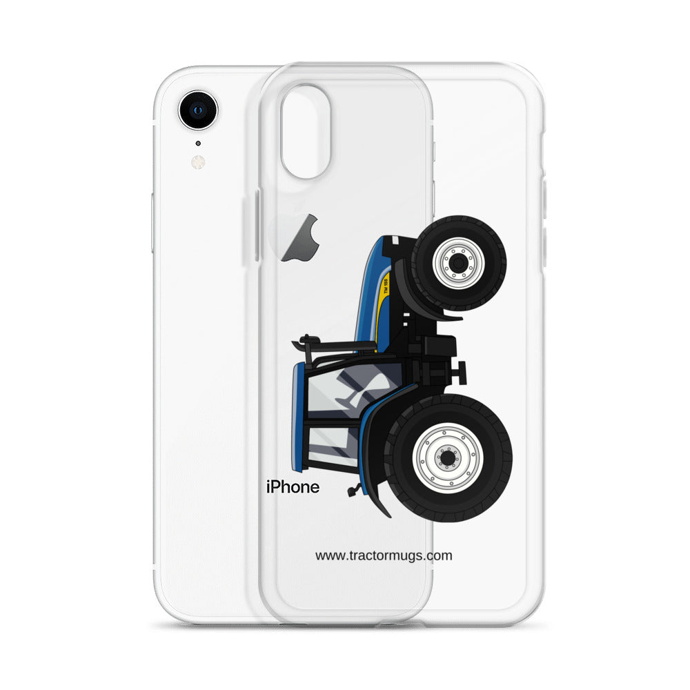 New Holland Clear Case for iPhone® New Holland TM 155 | Clear Case for iPhone® Quality Farmers Merch