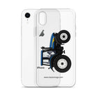 New Holland Clear Case for iPhone® New Holland TM 155 | Clear Case for iPhone® Quality Farmers Merch