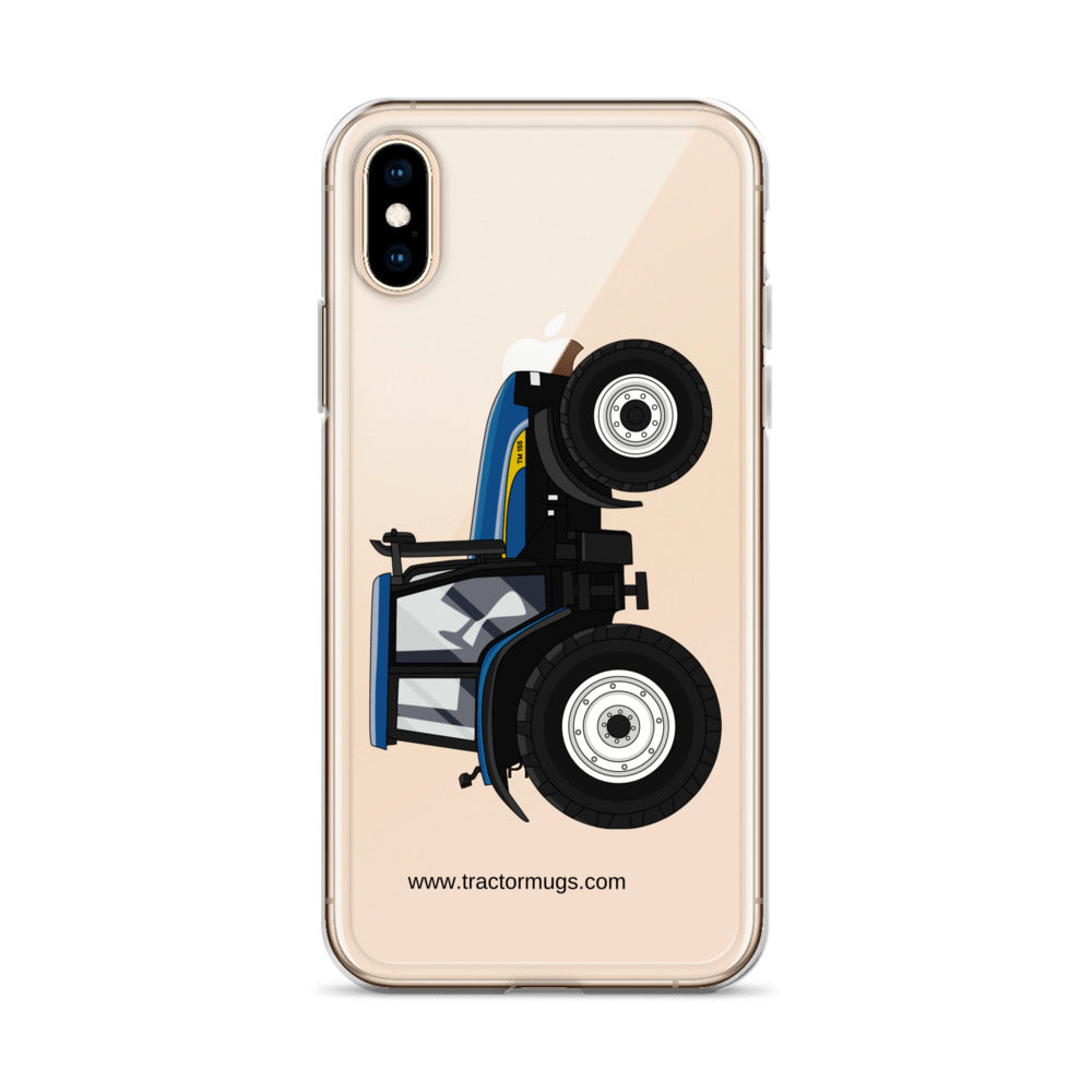 New Holland Clear Case for iPhone® New Holland TM 155 | Clear Case for iPhone® Quality Farmers Merch