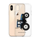 New Holland Clear Case for iPhone® New Holland TM 155 | Clear Case for iPhone® Quality Farmers Merch