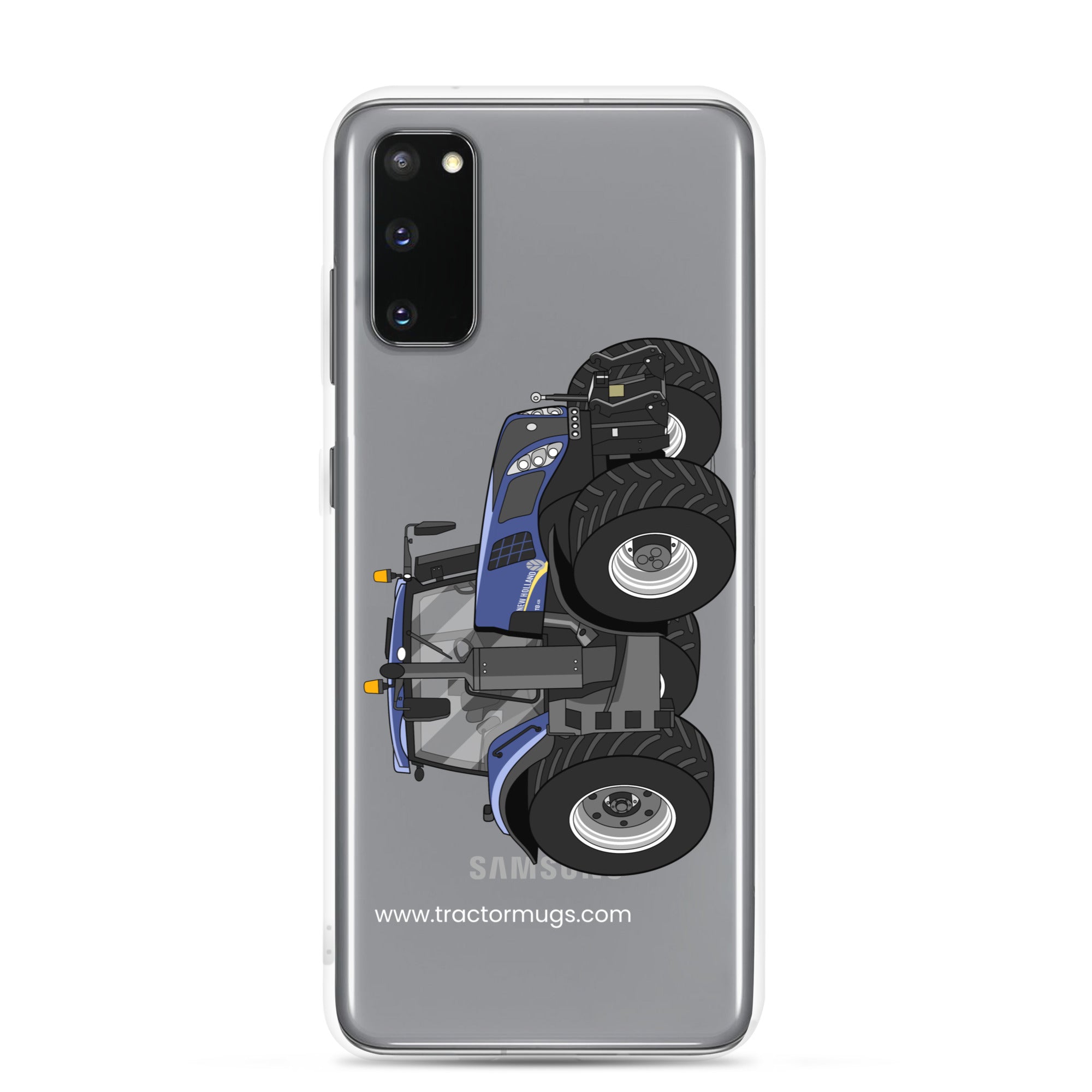 New Holland Clear Case for Samsung® Samsung Galaxy S20 New Holland T8 435 | Clear Case for Samsung® Quality Farmers Merch