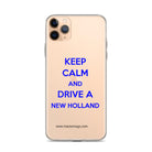 New Holland iPhone 11 Pro Max Keep Calm New Holland | Clear Case for iPhone® Quality Farmers Merch