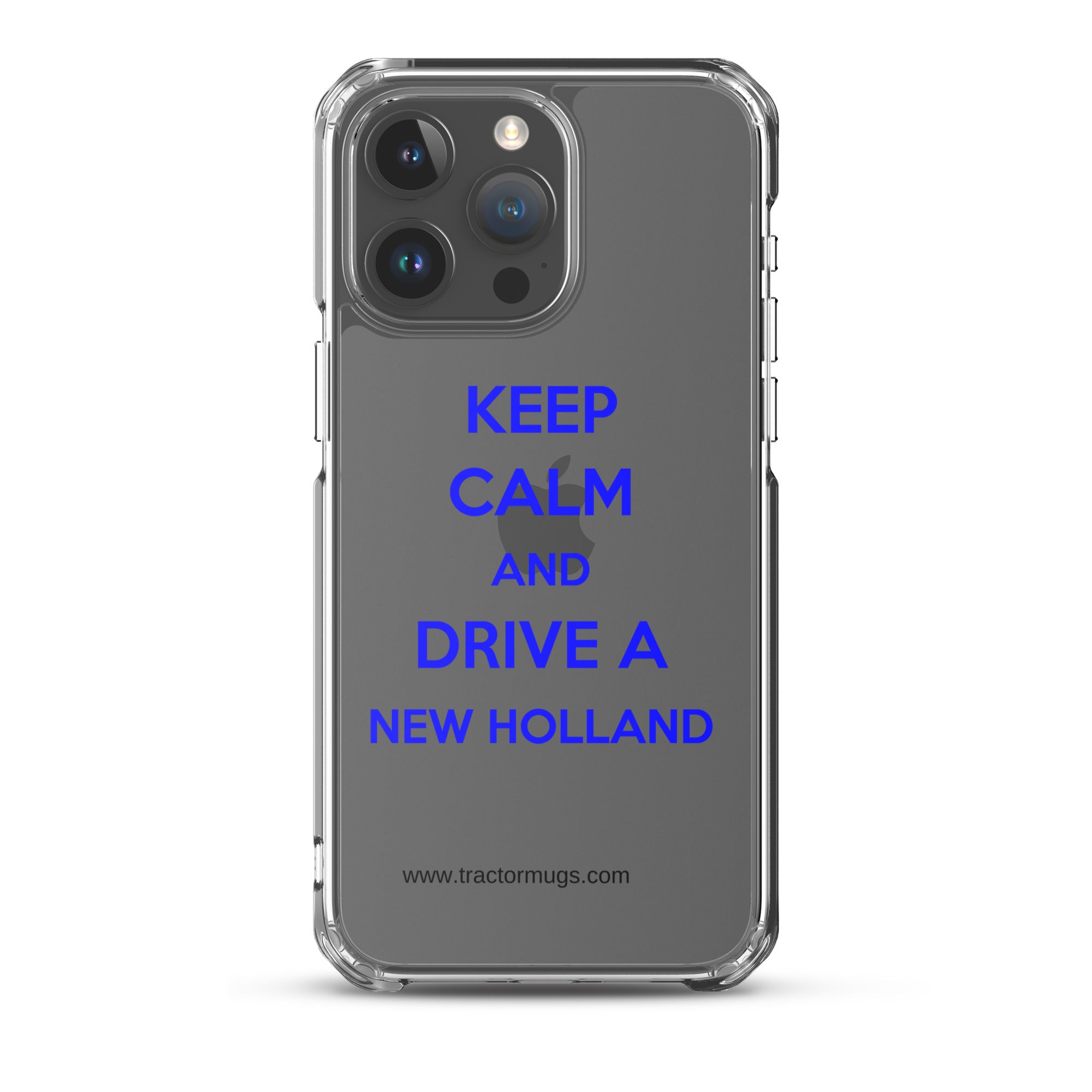 New Holland iPhone 15 Pro Max Keep Calm New Holland | Clear Case for iPhone® Quality Farmers Merch
