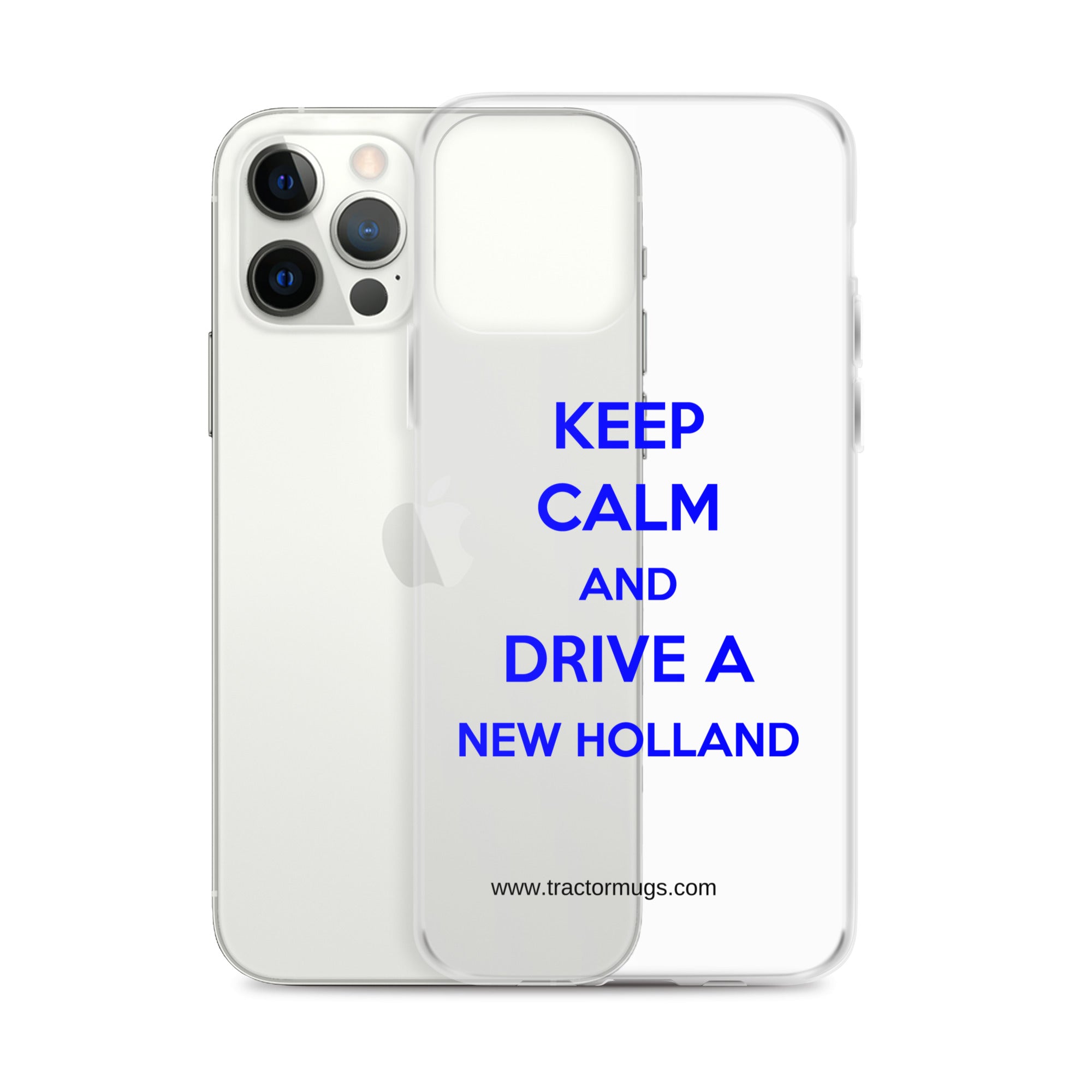 New Holland Keep Calm New Holland | Clear Case for iPhone® Quality Farmers Merch
