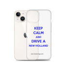 New Holland Keep Calm New Holland | Clear Case for iPhone® Quality Farmers Merch