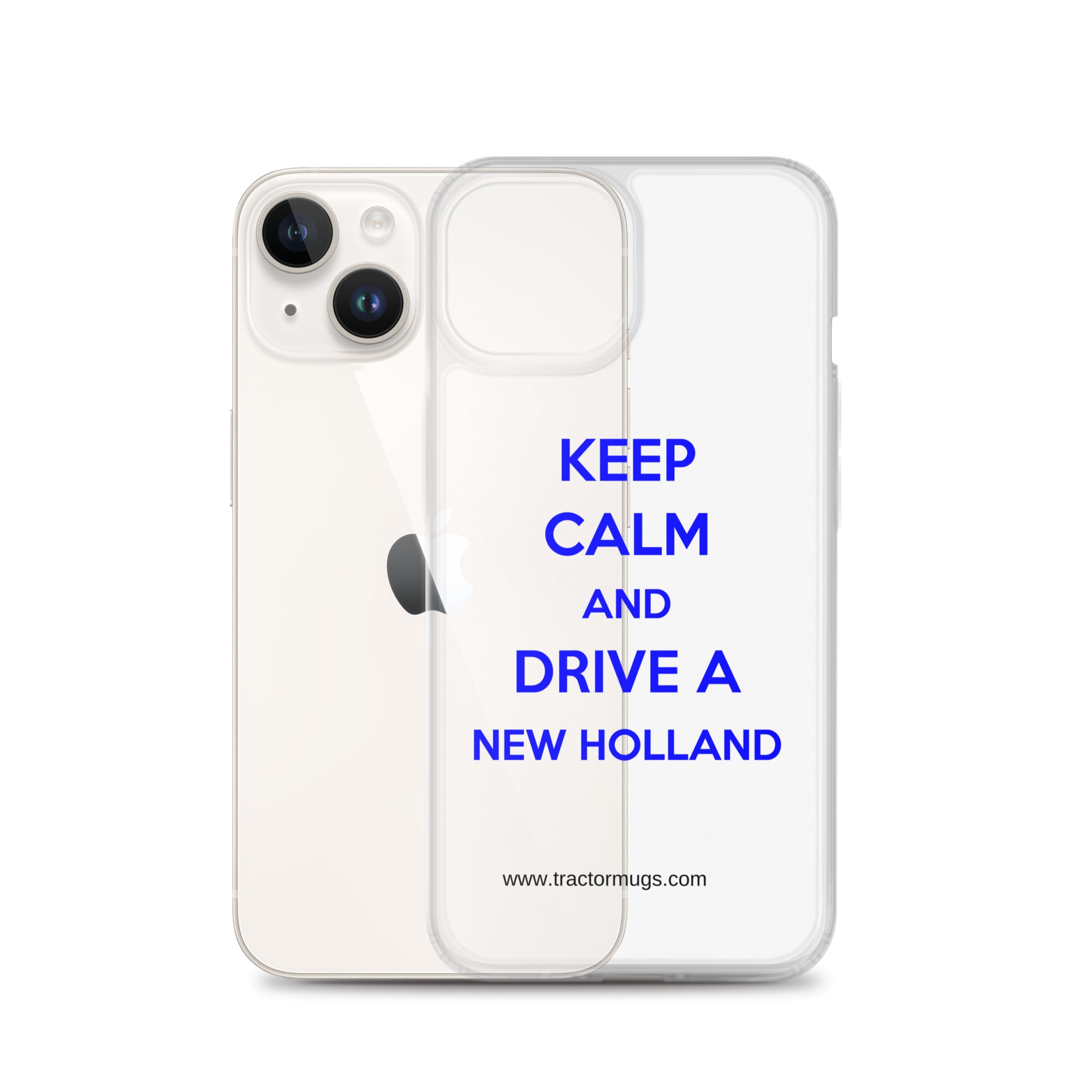New Holland Keep Calm New Holland | Clear Case for iPhone® Quality Farmers Merch