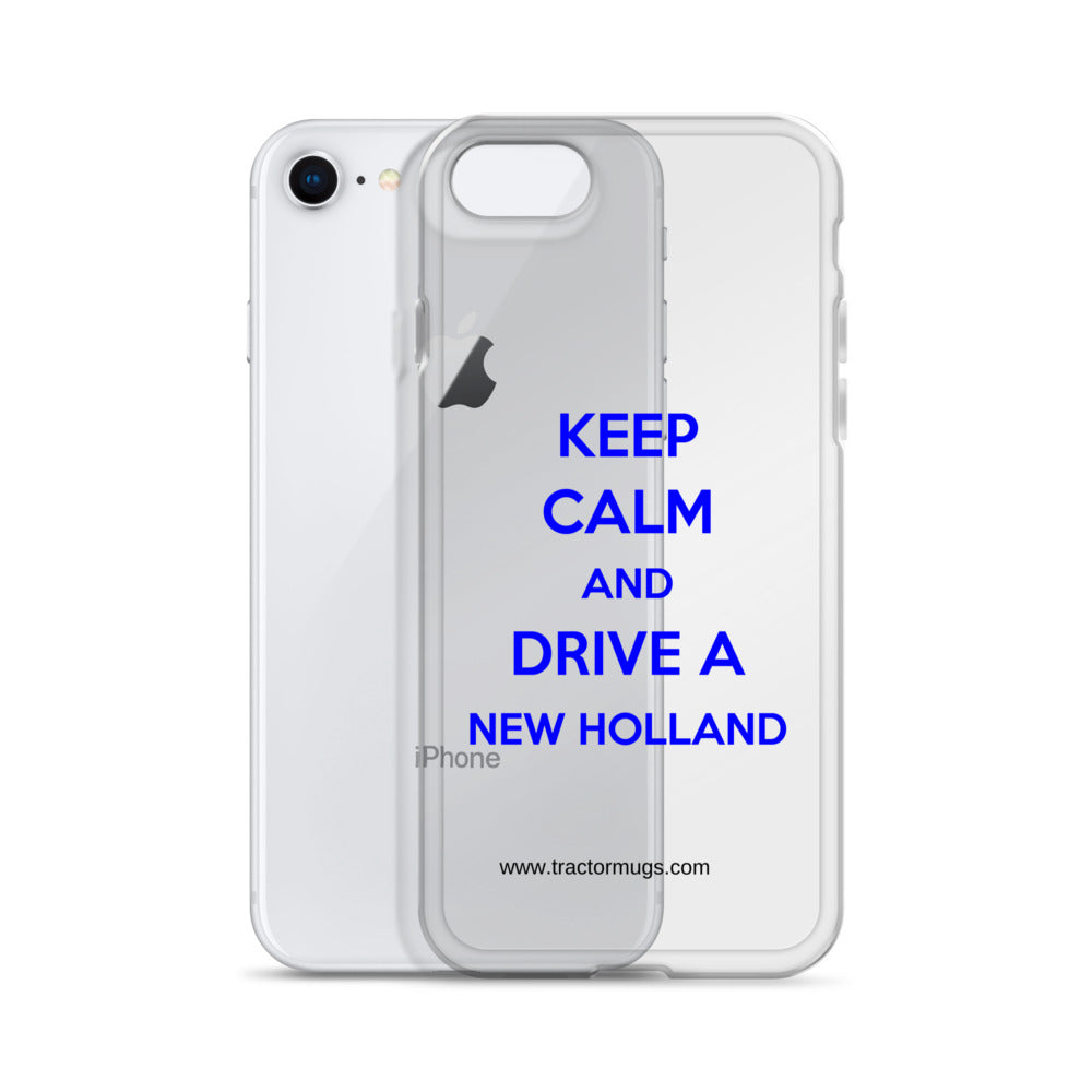 New Holland Keep Calm New Holland | Clear Case for iPhone® Quality Farmers Merch