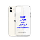 New Holland Keep Calm New Holland | Clear Case for iPhone® Quality Farmers Merch