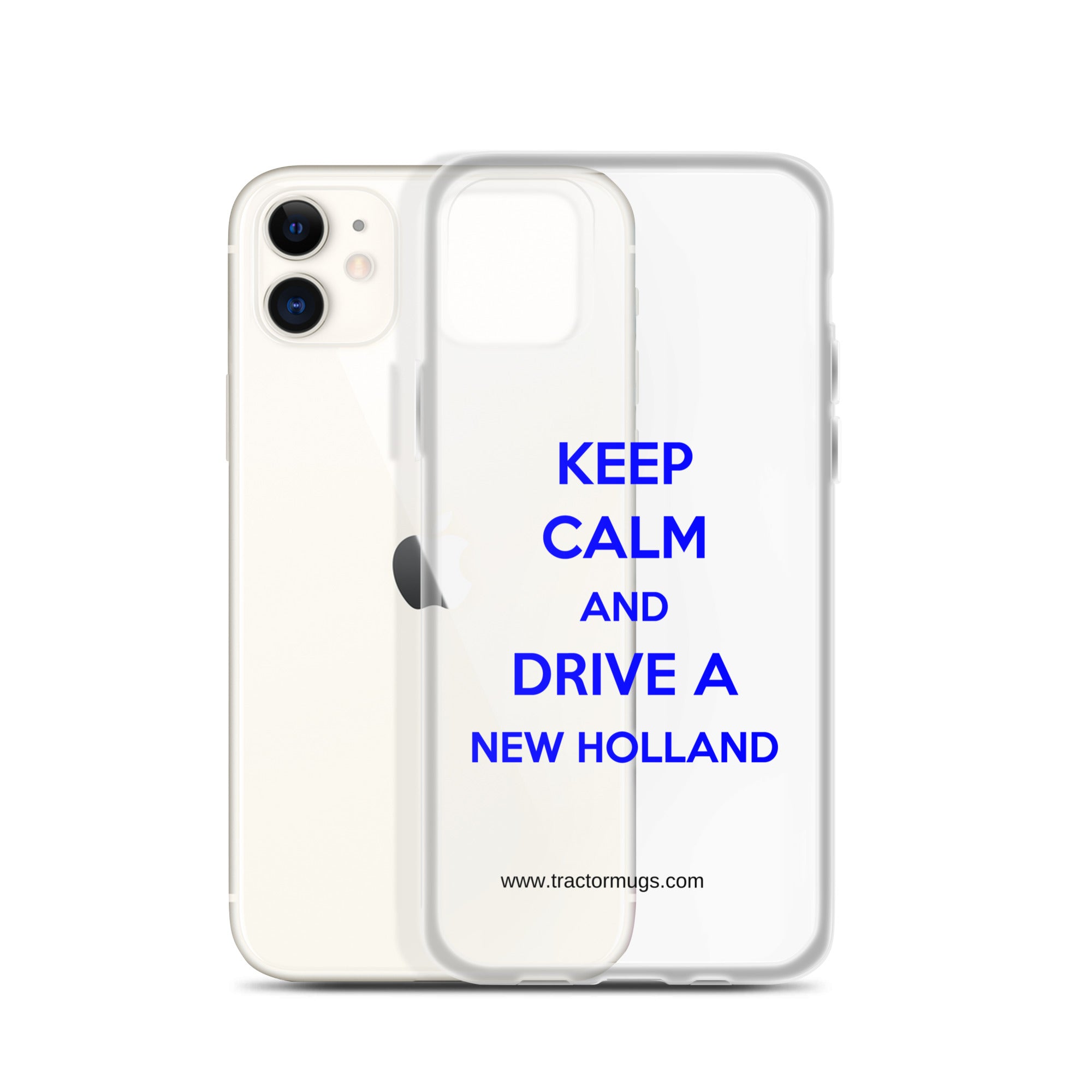New Holland Keep Calm New Holland | Clear Case for iPhone® Quality Farmers Merch