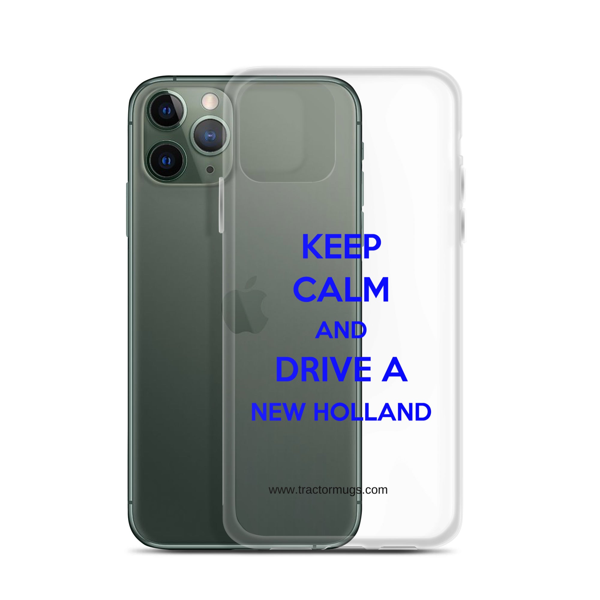 New Holland Keep Calm New Holland | Clear Case for iPhone® Quality Farmers Merch