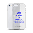 New Holland Keep Calm New Holland | Clear Case for iPhone® Quality Farmers Merch