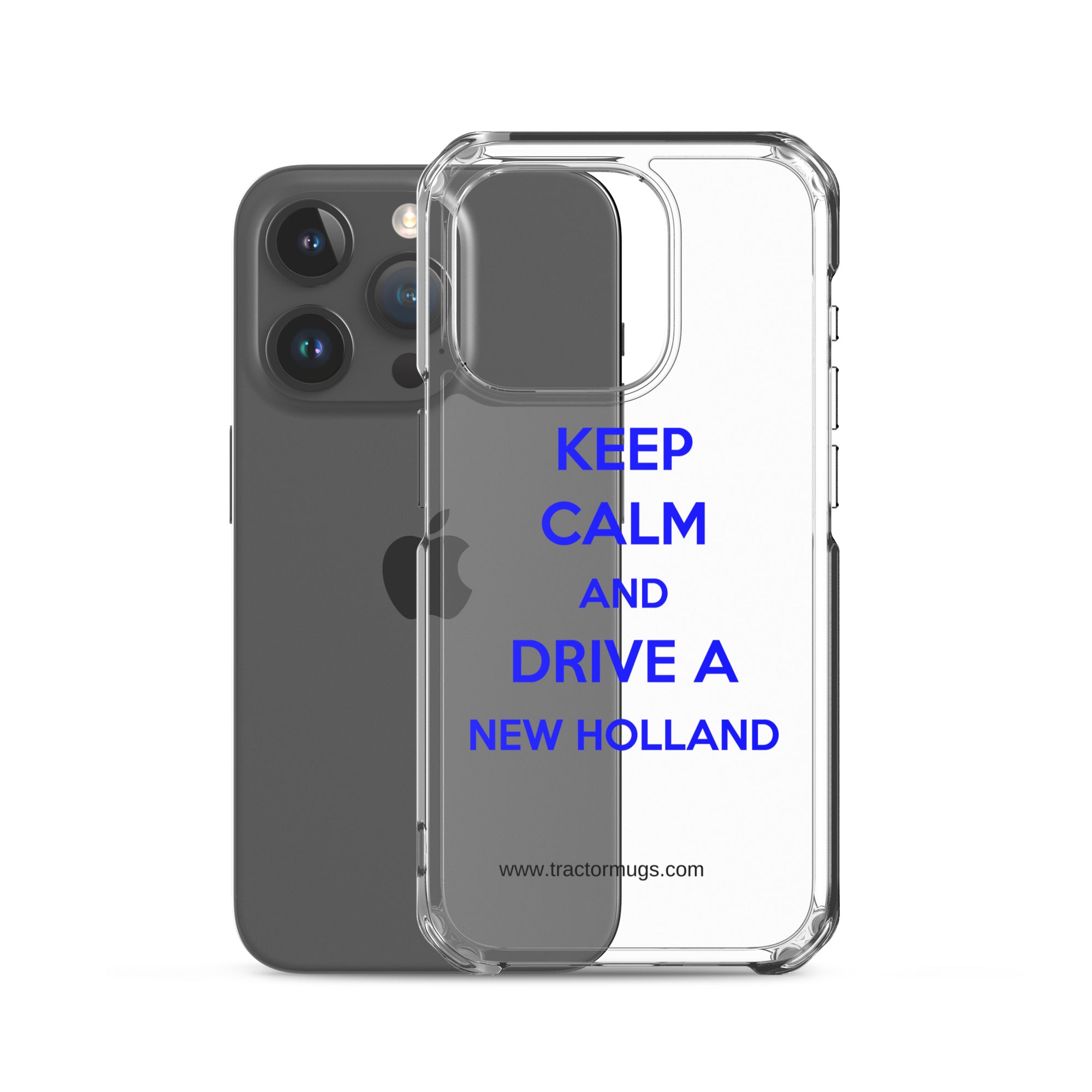 New Holland Keep Calm New Holland | Clear Case for iPhone® Quality Farmers Merch