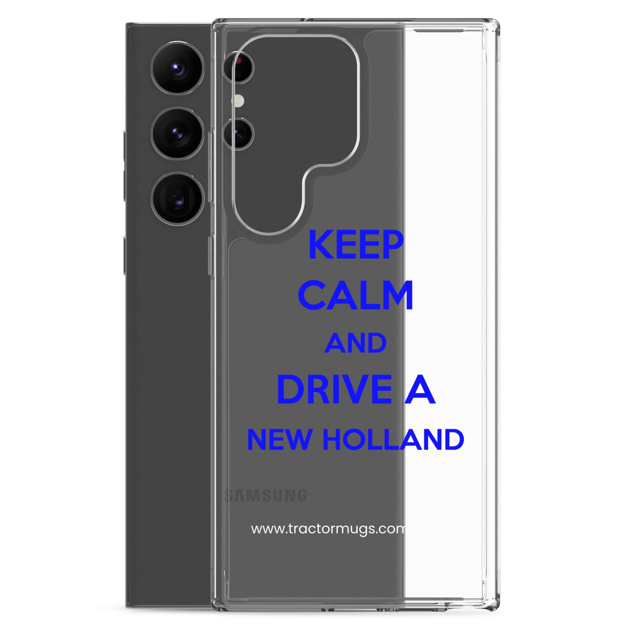 New Holland Keep Calm New Holland | Clear Case for Samsung® Quality Farmers Merch