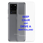 New Holland Keep Calm New Holland | Clear Case for Samsung® Quality Farmers Merch