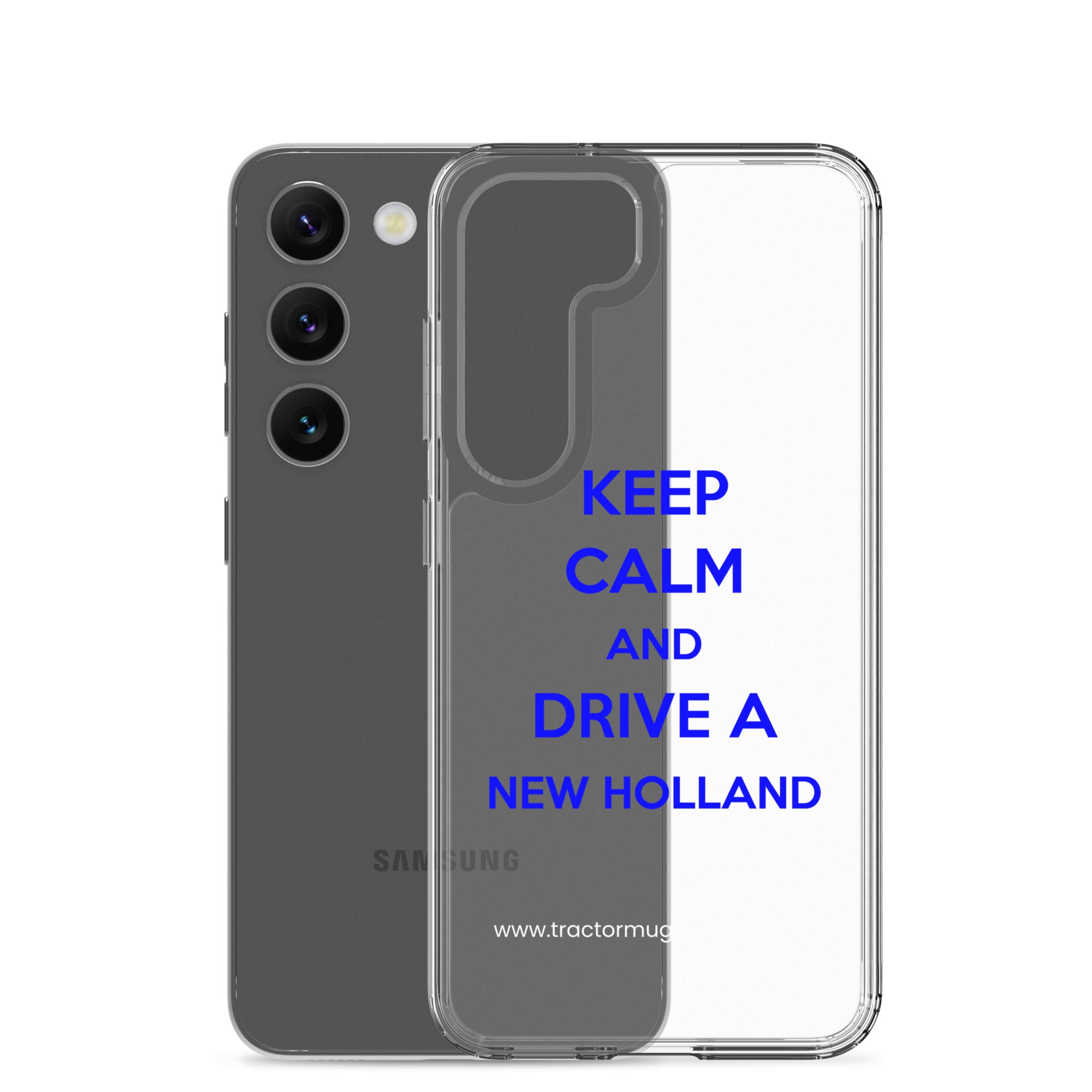 New Holland Keep Calm New Holland | Clear Case for Samsung® Quality Farmers Merch