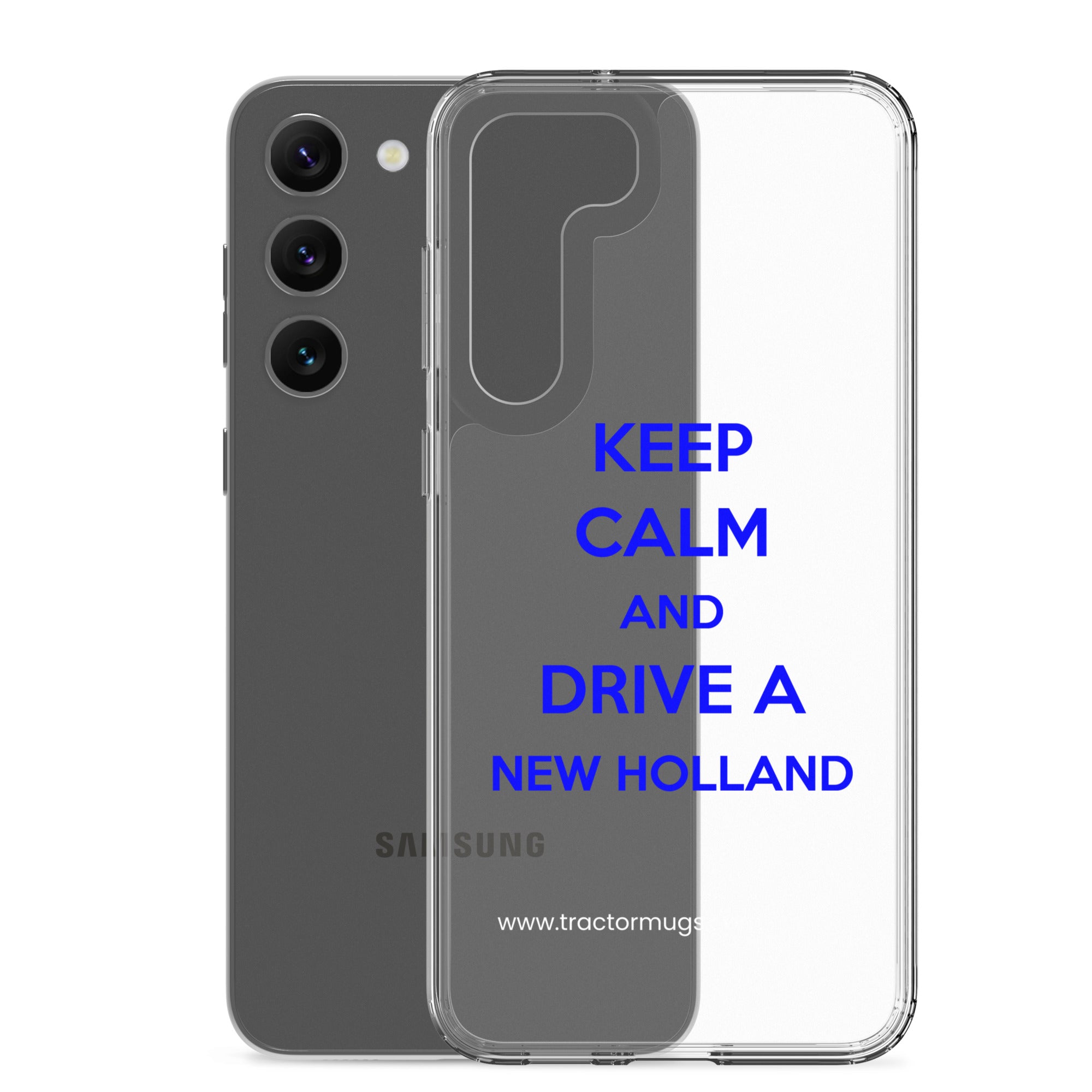 New Holland Keep Calm New Holland | Clear Case for Samsung® Quality Farmers Merch