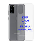 New Holland Keep Calm New Holland | Clear Case for Samsung® Quality Farmers Merch