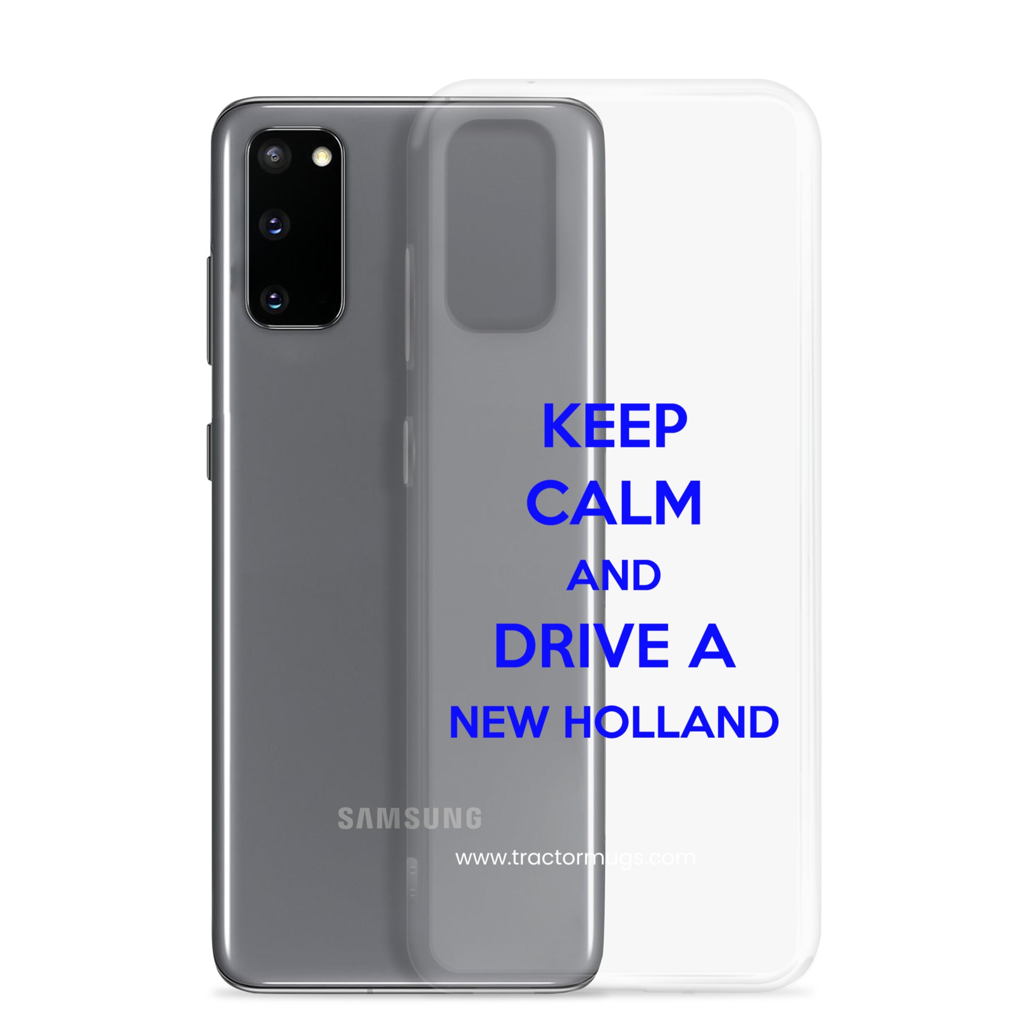 New Holland Keep Calm New Holland | Clear Case for Samsung® Quality Farmers Merch