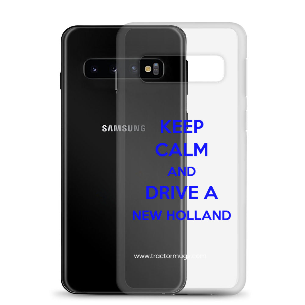 New Holland Keep Calm New Holland | Clear Case for Samsung® Quality Farmers Merch