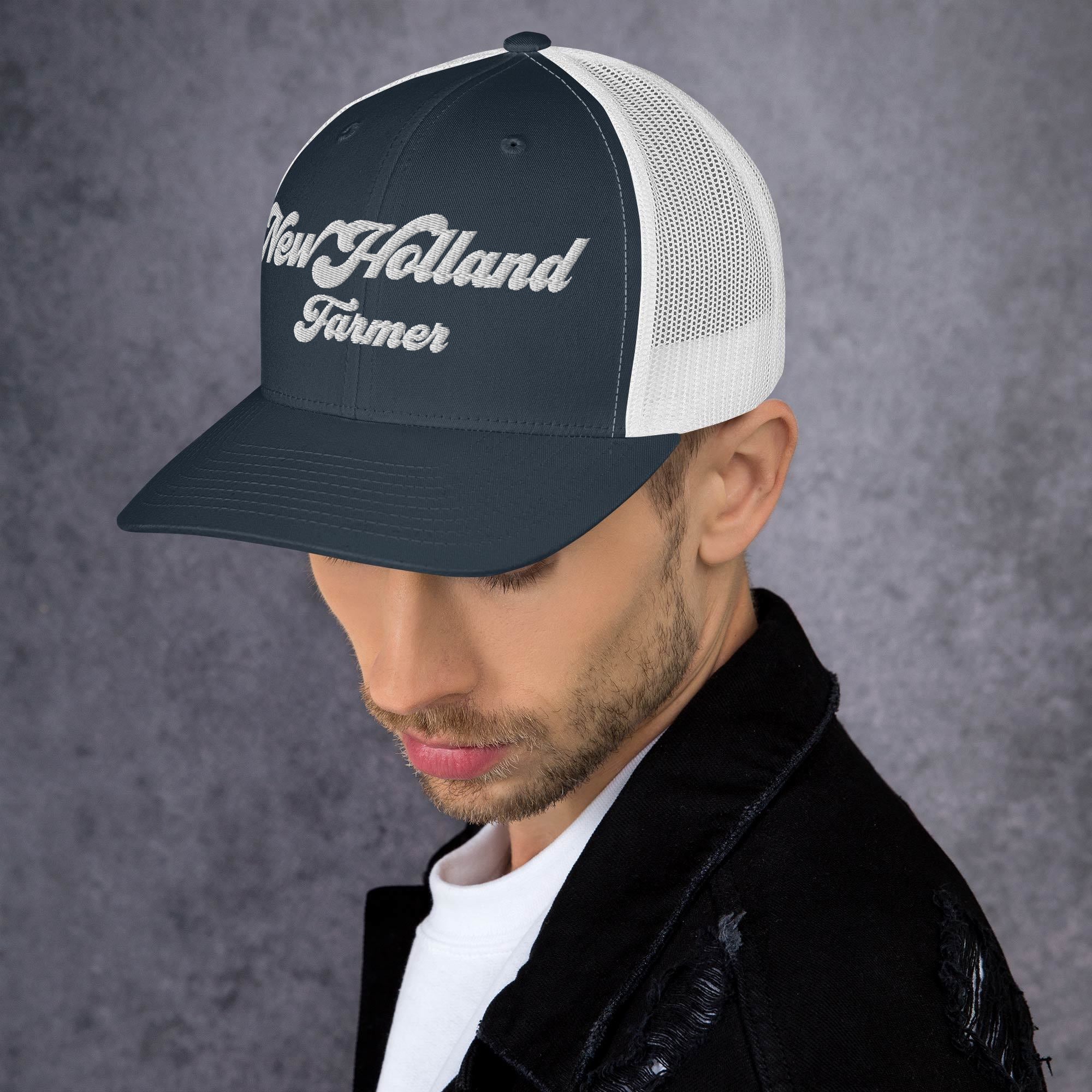 New Holland New Holland Retro | 70's Trucker Cap Quality Farmers Merch