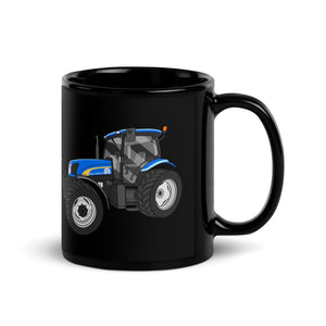 New Holland New Holland TS 135a | Black Glossy Mug Quality Farmers Merch