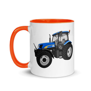 New Holland New Holland TS 135a | Mug with Color Inside Quality Farmers Merch