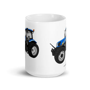 New Holland New Holland TS 135a | White glossy mug Quality Farmers Merch