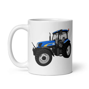 New Holland New Holland TS 135a | White glossy mug Quality Farmers Merch