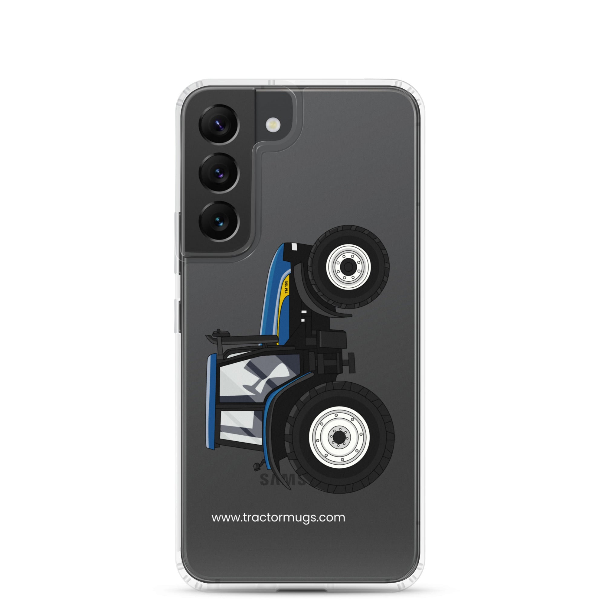 New Holland Samsung Galaxy S22 New Holland TM 155 | Clear Case for Samsung® Quality Farmers Merch