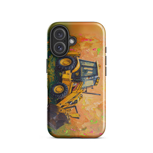JCB 3CX Sitemaster Plus Splash Art | Tough Case for iPhone®