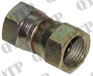 QTP Adaptor 1/2" Female x 1/2" Female BSP Swivel Adaptor 1/2" Female x 1/2" Female BSP Swivel Quality Farmers Merch