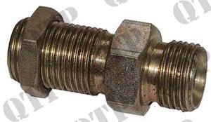 QTP Adaptor 1/2" Male / Male Bulkhead BSP Adaptor 1/2" Male / Male Bulkhead BSP Quality Farmers Merch