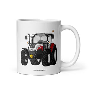 Steyr 11 oz Steyr 4120 Plus | White glossy mug Quality Farmers Merch
