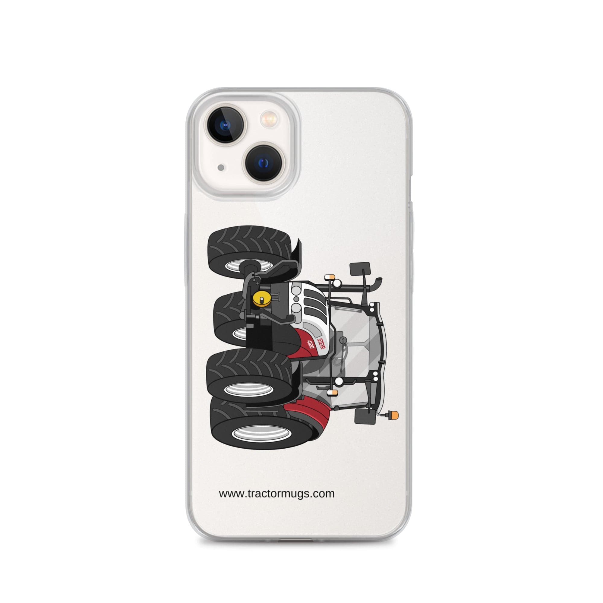 Steyr Clear Case for iPhone® iPhone 13 Steyr 4120 Plus | Clear Case for iPhone® Quality Farmers Merch