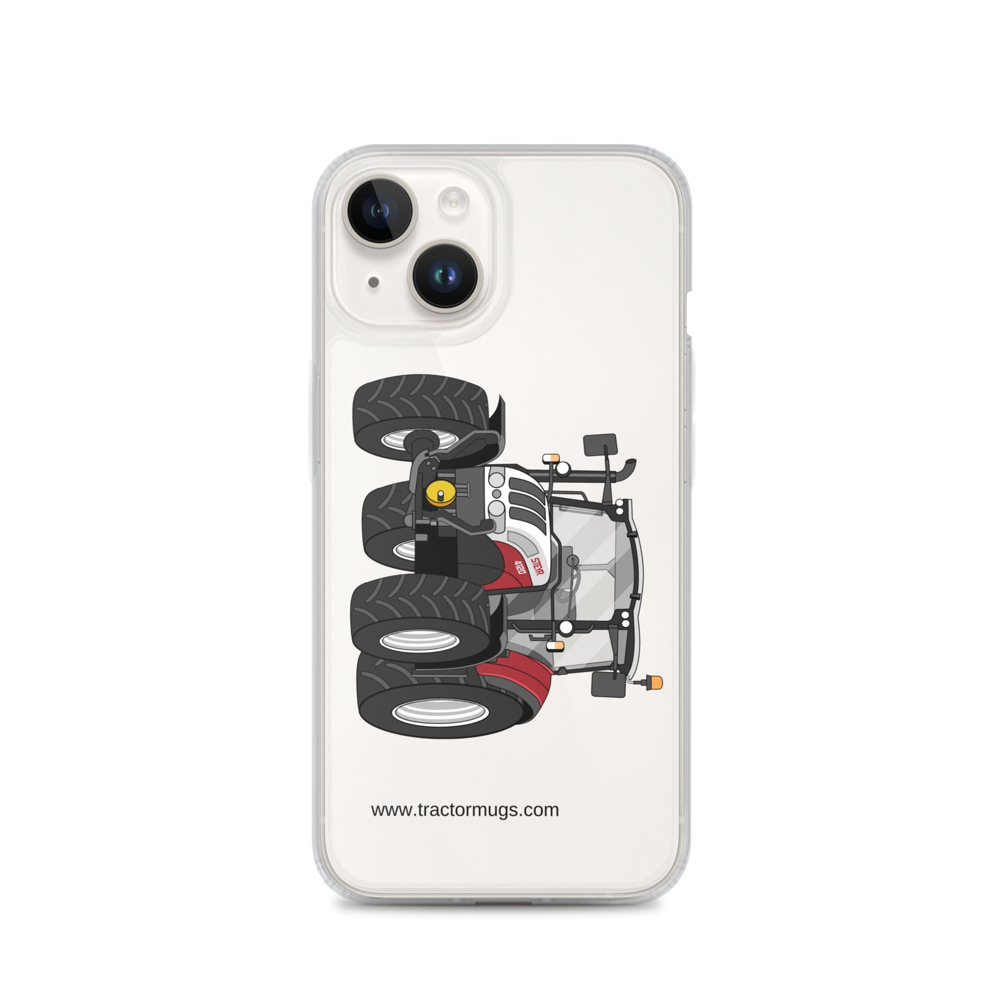 Steyr Clear Case for iPhone® iPhone 14 Steyr 4120 Plus | Clear Case for iPhone® Quality Farmers Merch