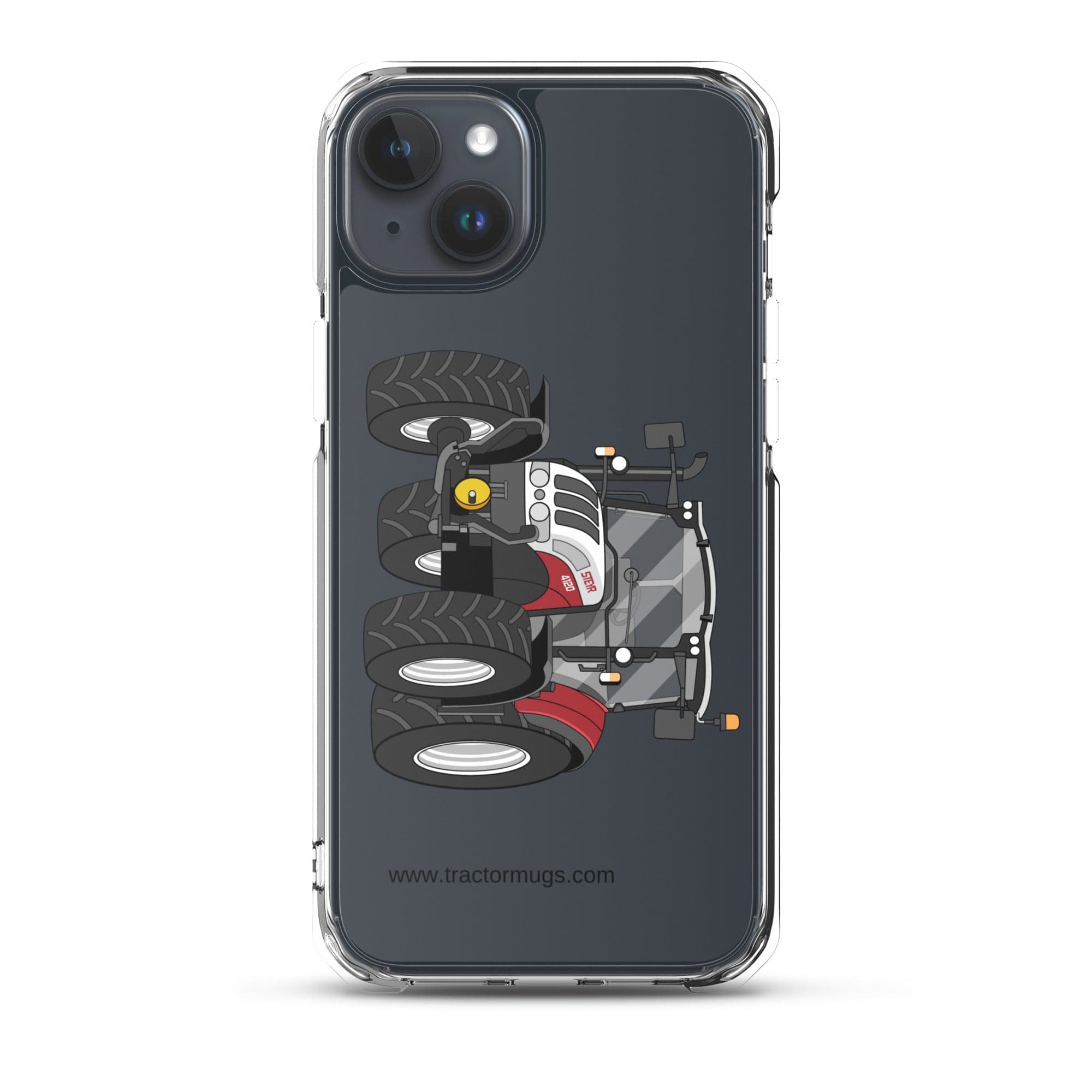 Steyr Clear Case for iPhone® iPhone 15 Plus Steyr 4120 Plus | Clear Case for iPhone® Quality Farmers Merch