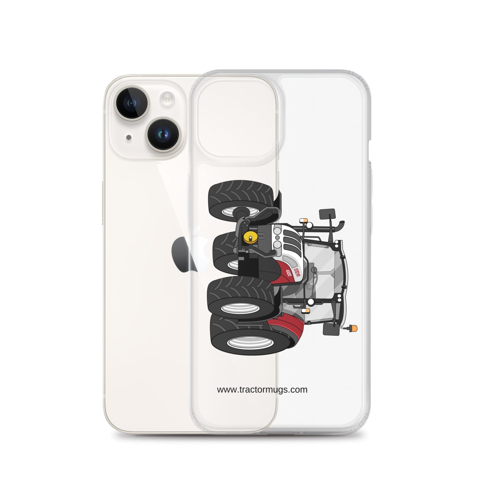 Steyr Clear Case for iPhone® Steyr 4120 Plus | Clear Case for iPhone® Quality Farmers Merch