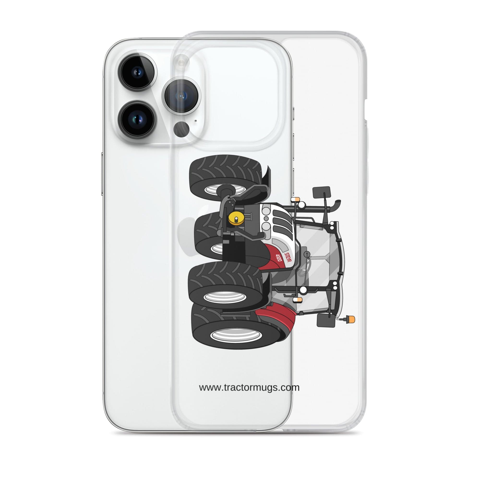 Steyr Clear Case for iPhone® Steyr 4120 Plus | Clear Case for iPhone® Quality Farmers Merch